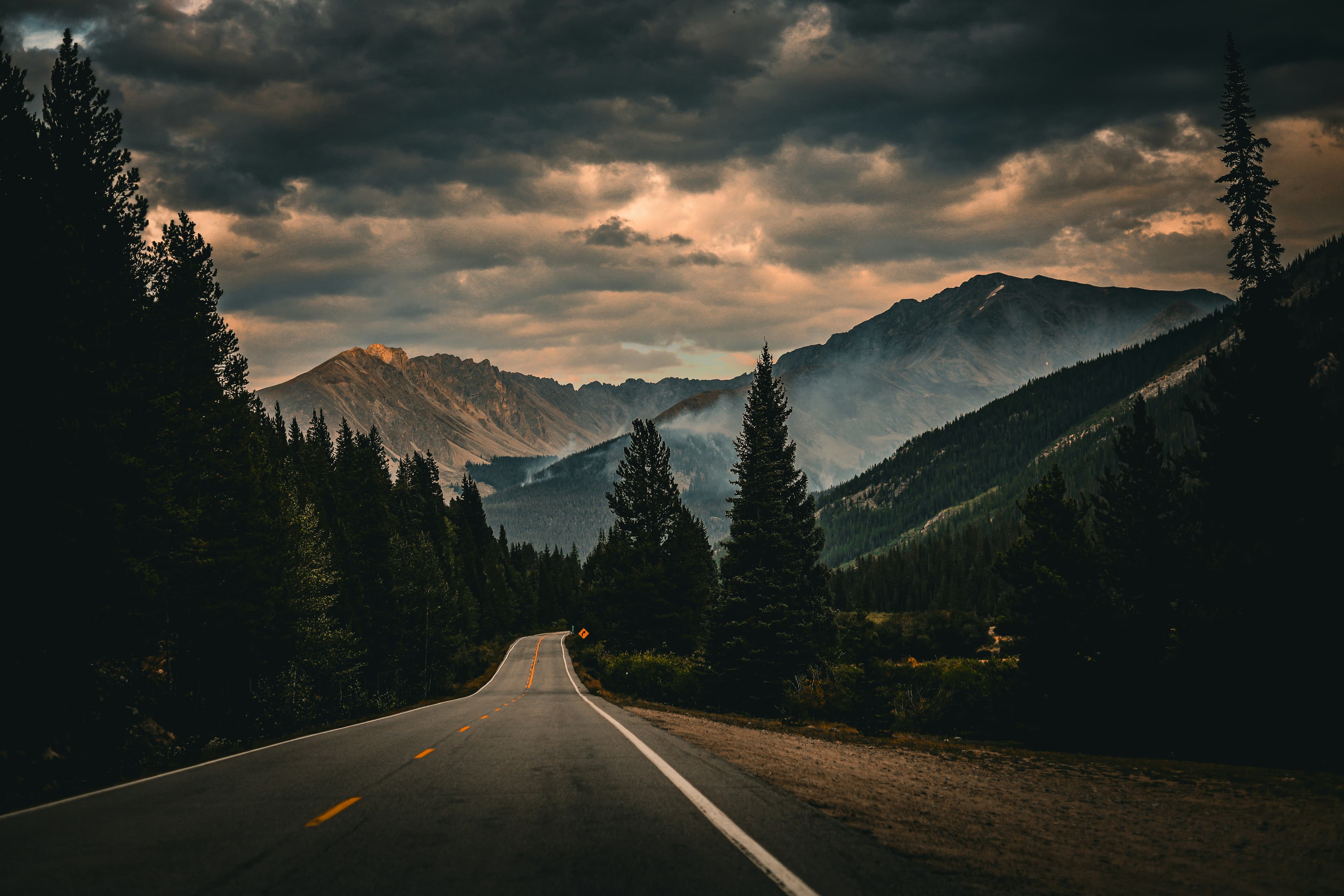 Sierra Nevada mountain road